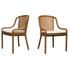 Six Chairs by Ward Bennett in Cane and Ash