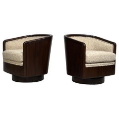 Pair of Studio Craft Swivel Chairs