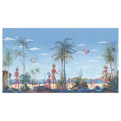 Island Reverie Tony Duquette Mural