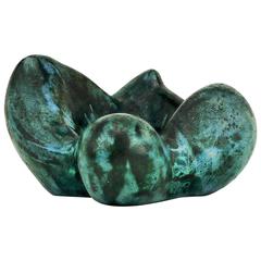 Sculptural Ceramic Bowl by Jacques Blin