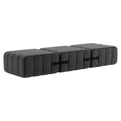 Curt-Set 3 - e.g. Flexible bench - Dama - 0004 (Dark grey)
