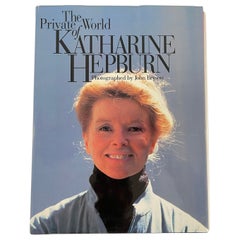 Le monde privé de Katharine Hepburn 1990 Livre à couverture rigide
