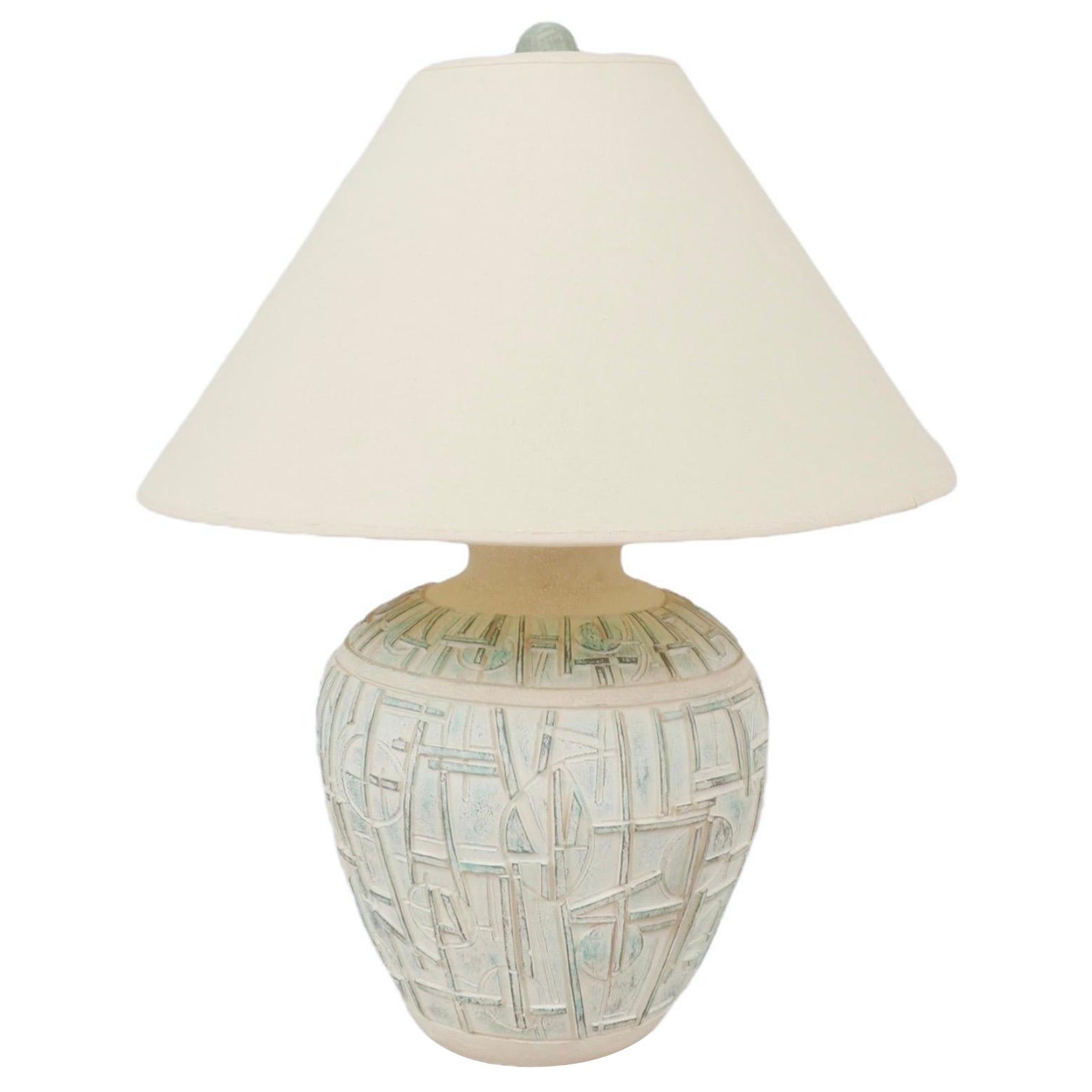 Eldorado Mfg. Co. Lampe de table en céramique