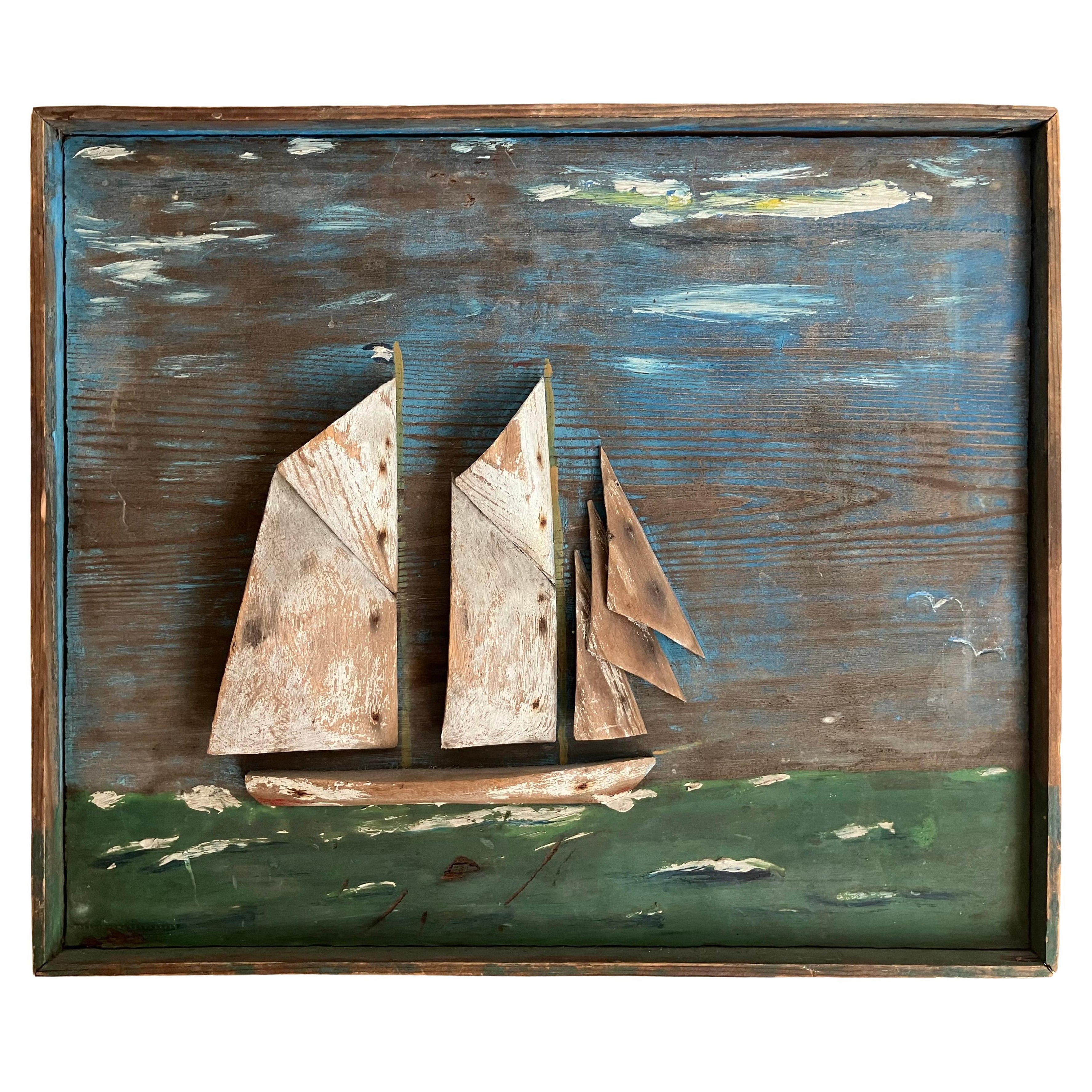 Nautical Driftwood Painting