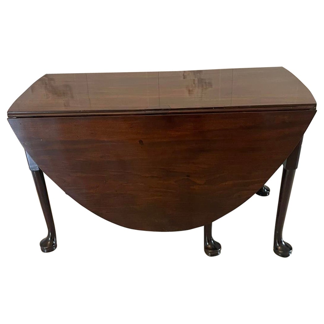 Outstanding Quality Large Unusual Antique George III Mahogany Dining Table