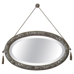 French Art Deco Wall Mirror, ca. 1925