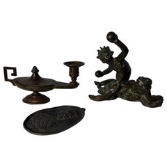 Tre sculture decorative neoclassiche del Cabinet d'Amateur