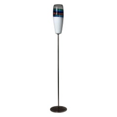 "Striade" Murano Glass Floor Lamp by Massimo Vignelli for Venini, Italy, 1950s