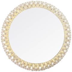 Emil Stejnar Backlit Mirror for Rupert Nikoll, Austria, 1950s (Pair Available)
