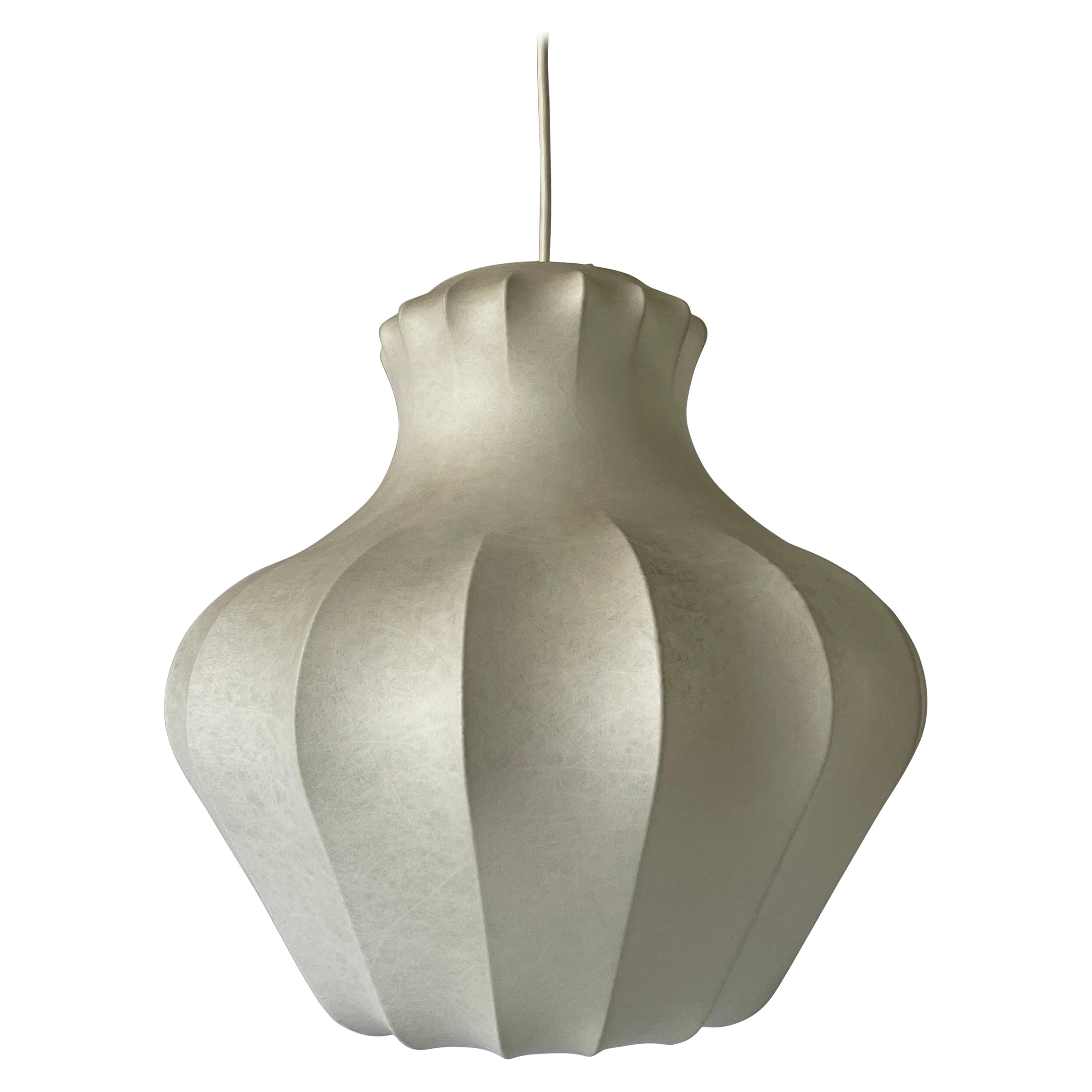 Cocoon Pendant Lamp by Goldkant, 1960s, Germany