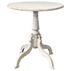 Mesa sueca de pedestal del siglo XIX