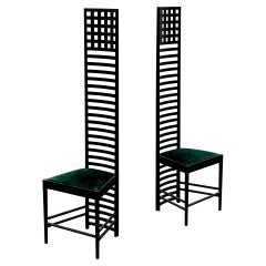 Casa Hill 1 Sillas de Charles Rennie Mackintosh para Cassina