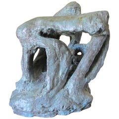 Bronze Sculpture "Chapelle du Soleil" by Catherine Val