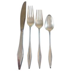 Lark by Reed & Barton Sterling Silver Flatware Set Service 32 Pieces John Prip 8