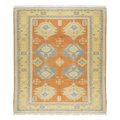 8.4x10 Ft Unique Handmade Area Rug, Vintage Handknotted Turkish Carpet, All Wool