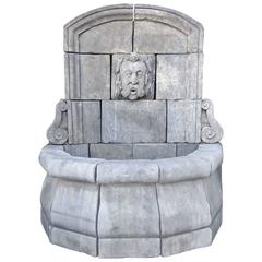 Limestone Wall Fountain 10