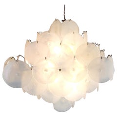 Mid-Century Murano Glass  Discs Suspension by Carlo Nason, 1960s