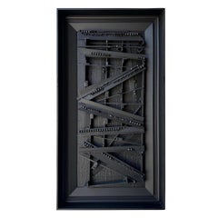 Louise Nevelson Style Wall Sculpture