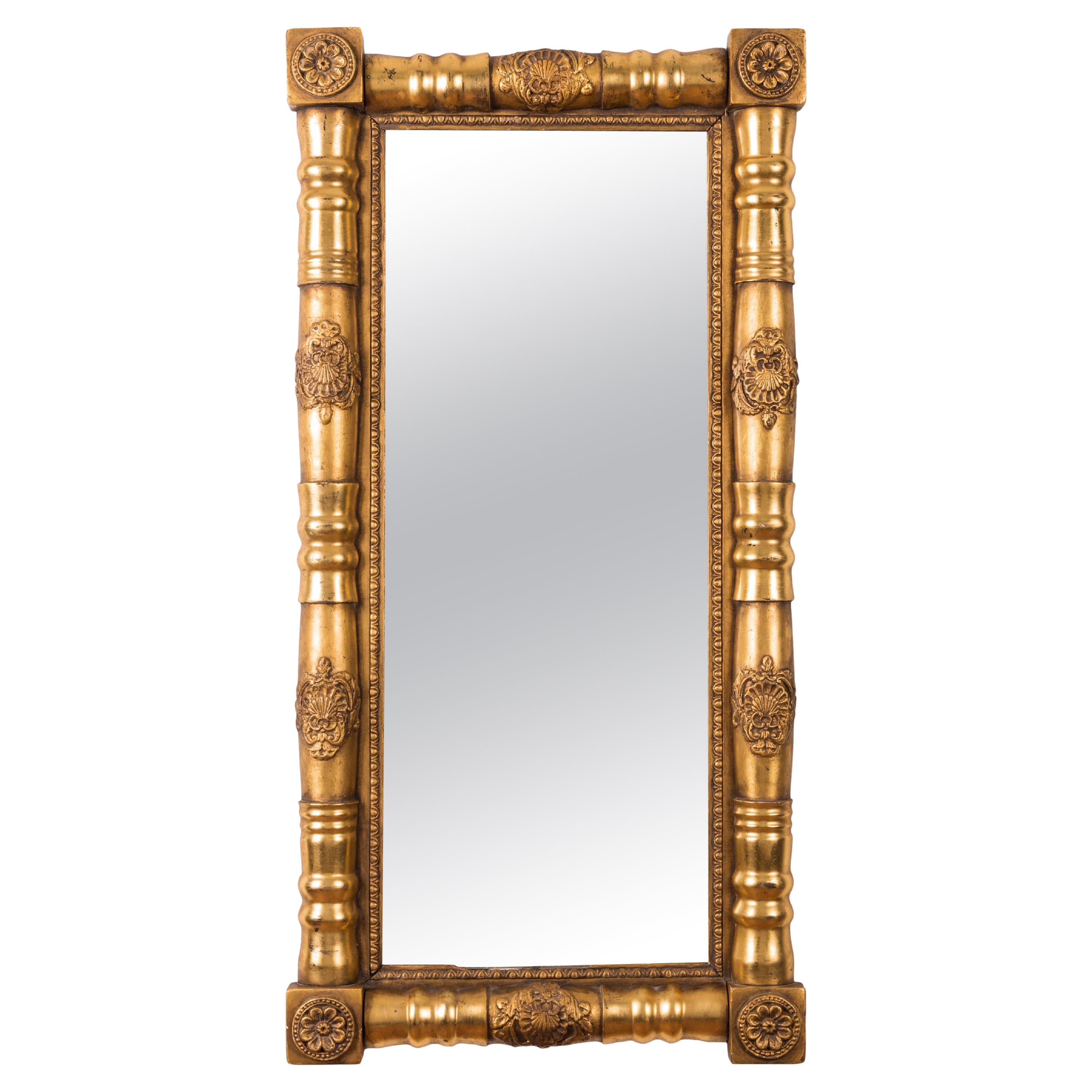 Sheraton Giltwood Mirror, c.1830