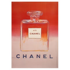 (After) Andy Warhol, Poster originale di Chanel N° 5, profumo Couture, Pop Art, 1997