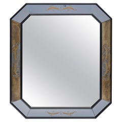 Vintage French Octagon Mirror