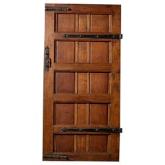 Porte extérieure en chêne anglais Arts & Crafts