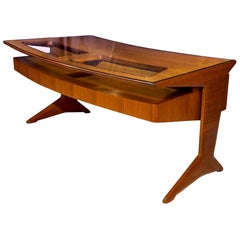 Used Italian Mid-Century Office Set with Executive Desk by Vittorio Dassi, 1950s