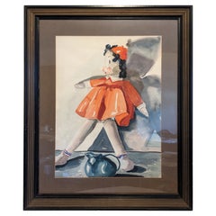 Acquerello Art Deco, Bambola Little Lulu