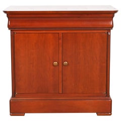 Grange French Louis Philippe Cherry Wood Bedside Chest