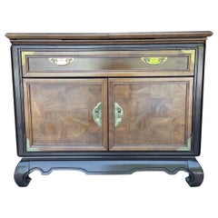 1970s Vintage Broyhill Ming Dynasty Collection Chinoiserie Bar