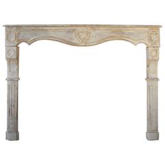 Antique 18th Century Mantel from Cucurone, a Village in Provence