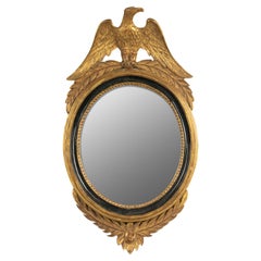 Espejo Francés Siglo XIX - Estilo Imperio - Dorado