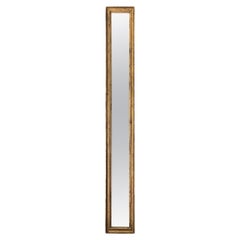 Very Long Full Length Gilded Mirror 1980s