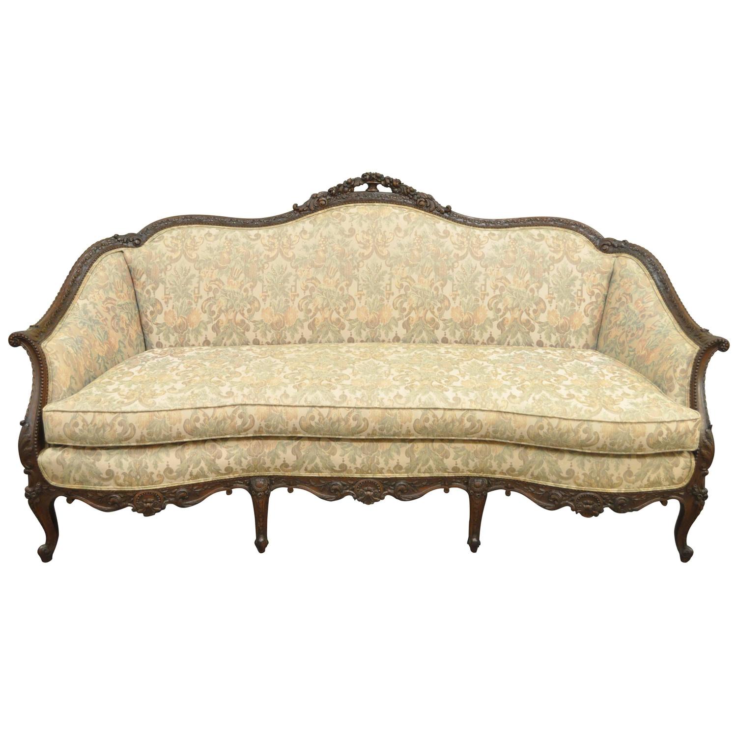 1930s French Louis XV Hollywood Regency Style Finely ... 1930s French Louis X