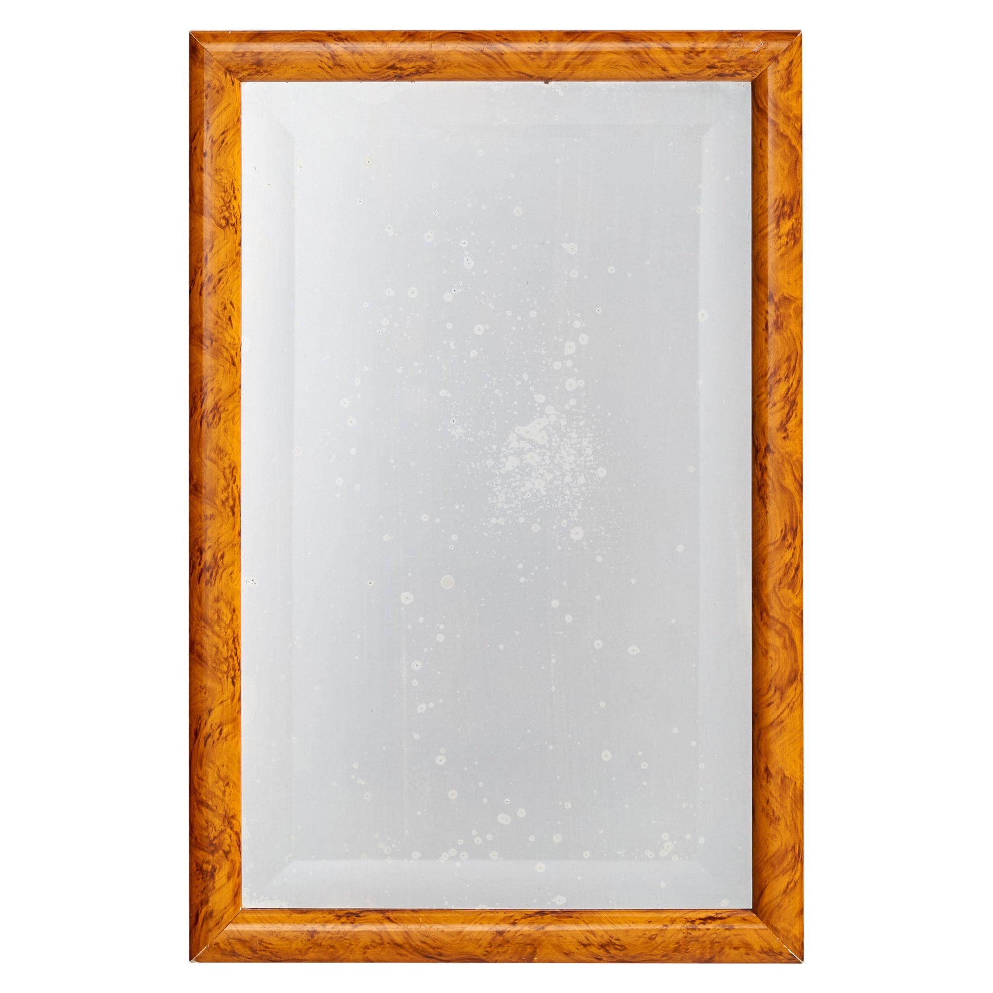 Swedish Designer, Wall Mirror, Birch, Sweden, 1970s