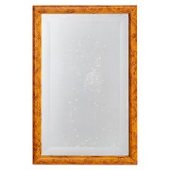 Swedish Designer, Wall Mirror, Birch, Sweden, 1970s