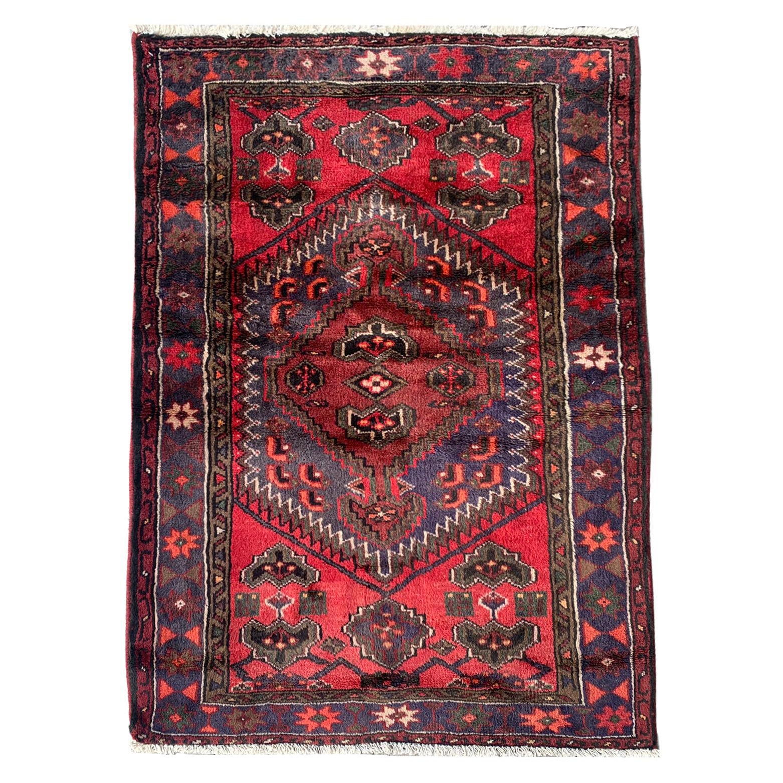 Persian Malayer Rug, Circa 1970 For Sale