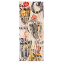 Hunt Slonem "Asian Woodpeckers" Oil on Canvas, '92