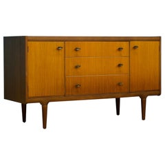 Mid Century Teak  & Walnut Compact Sideboard from Wrighton, 1960s