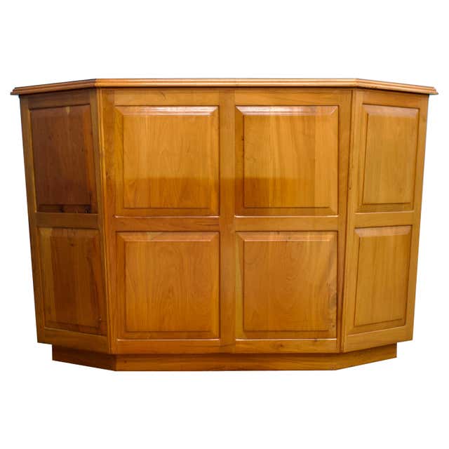 Medium Oak Hotel Restaurant Reception Hostess Greeting Station, Greeter ...