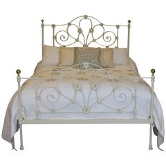 Mid-Victorian Cast Iron Bed