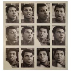 "The Twelve Faces of Muhammad Ali" Photograph on Aluminum by Gary Michaels l 10