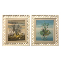 Gustavo Novoa pair of signed prints