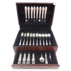 Rhapsody by International Sterling Silver Flatware Service for 8 Set 43 Pieces
