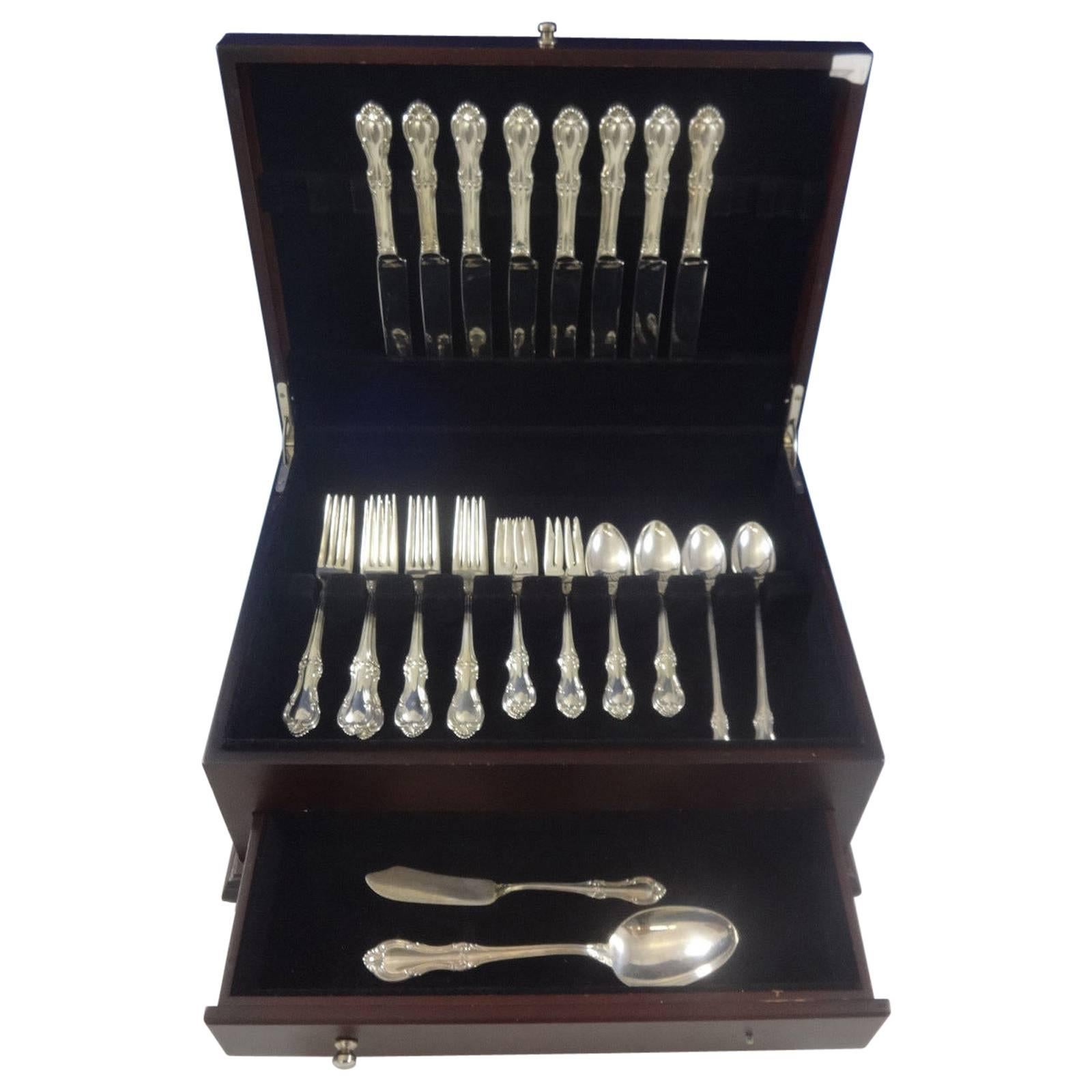 Joan of Arc by International Sterling Silver Flatware Set 8 Service 42 Pieces