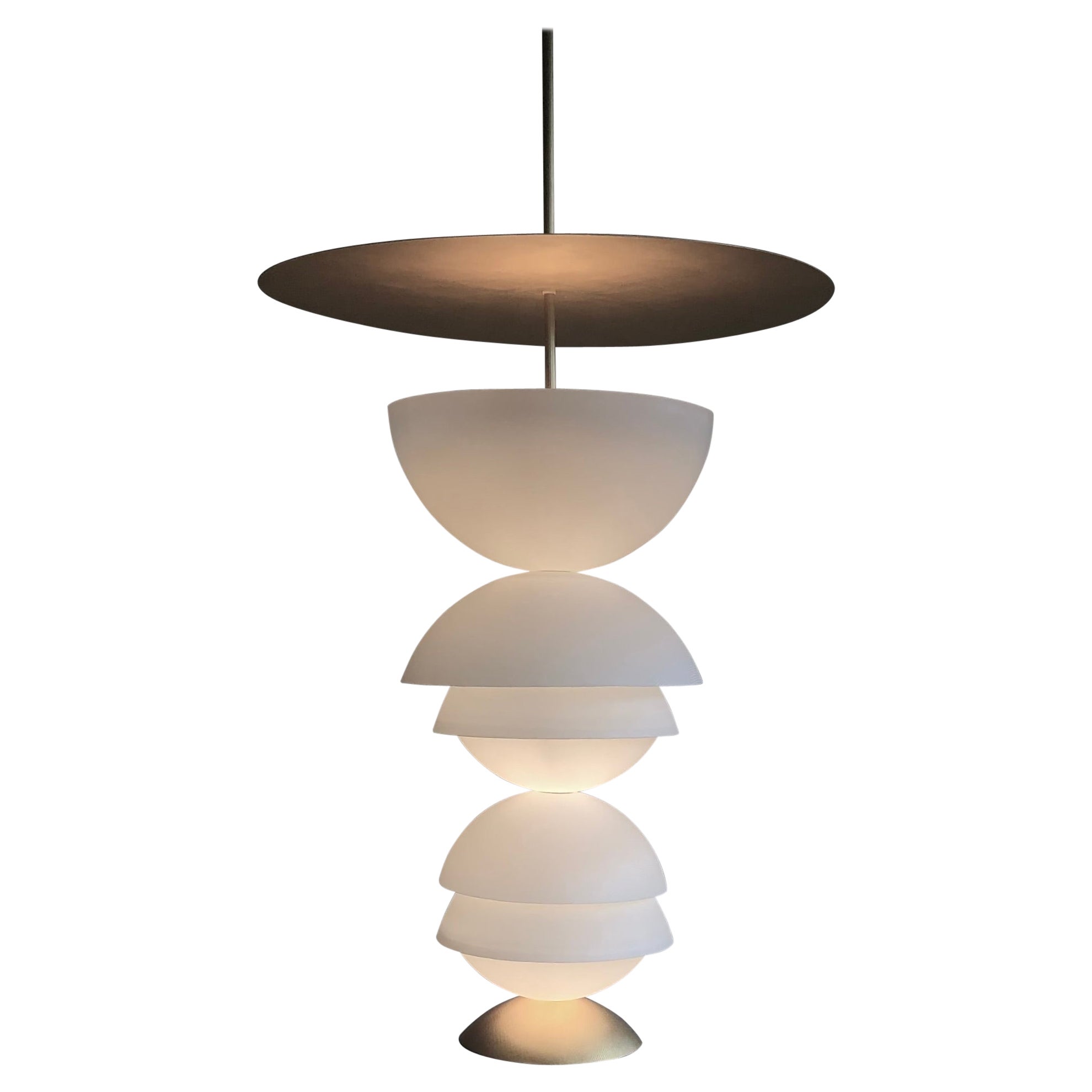 Lampada a sospensione Grande Coco OR di Coralie Beauchamp