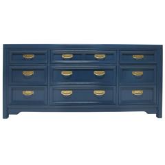 Retro Thomasville Lacquered Chest of Drawers