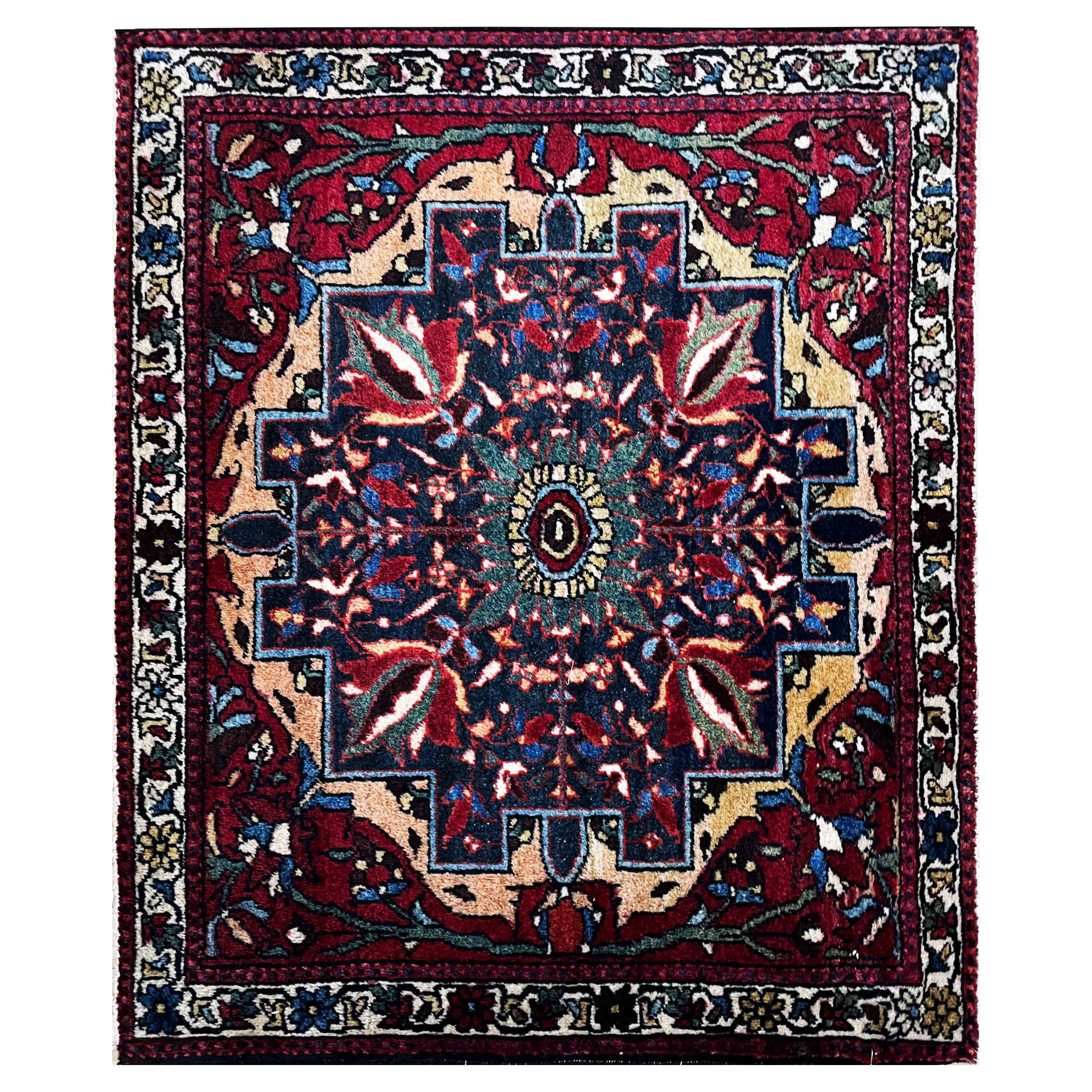 Antique Persian Feraghan Sarouk, The Most decorative