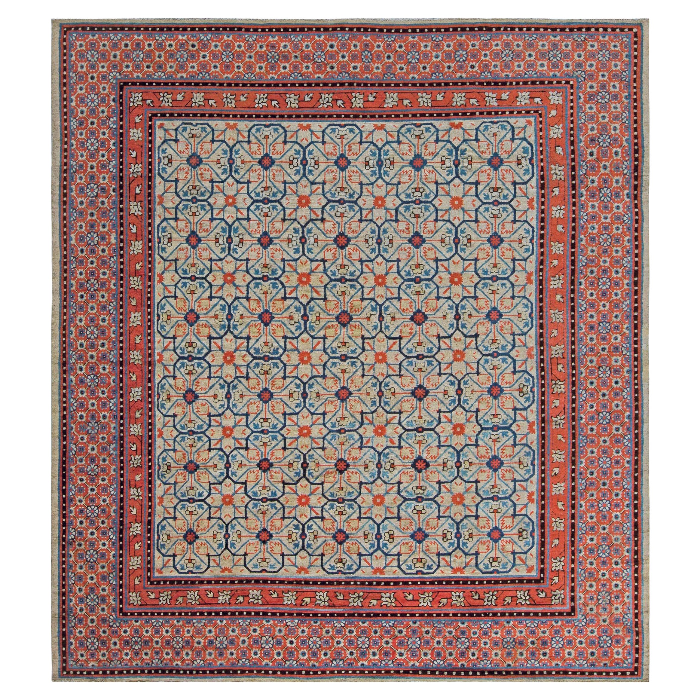 Doris Leslie Blau Early 20th Century Samarkand 'Khotan' Handmade Rug