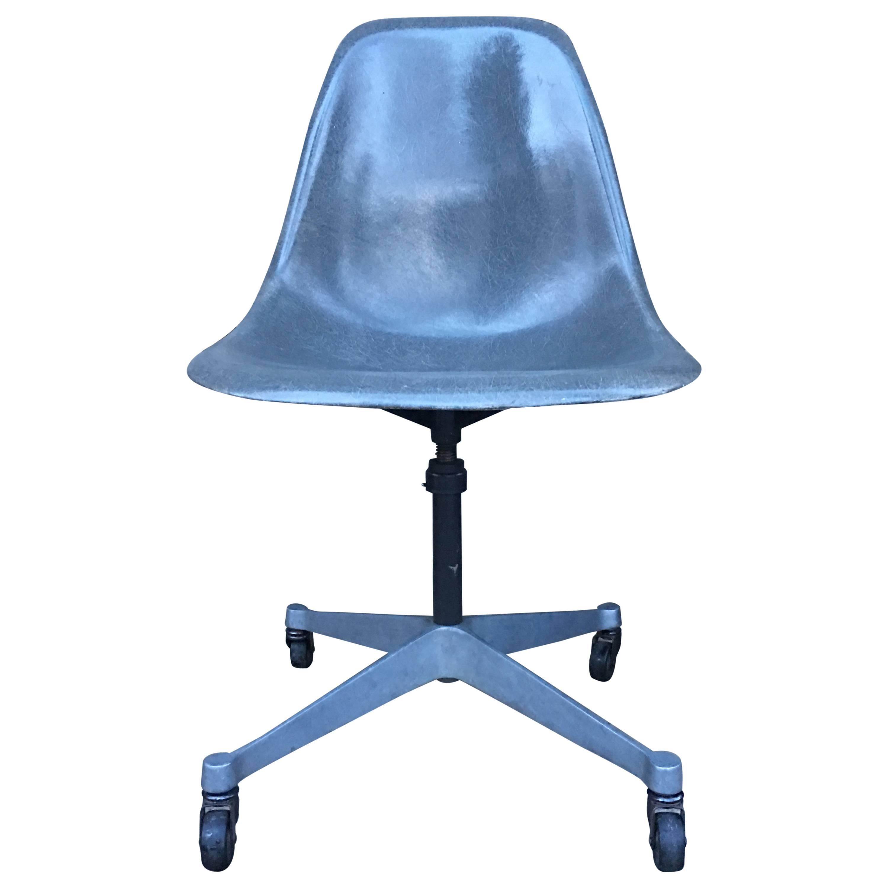 Herman Miller Eames Elephant Grey Desk Chair